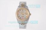 Fully Iced Out Rolex Datejust 41MM Watch Colored Arabic Numerals Dial From TW Factory